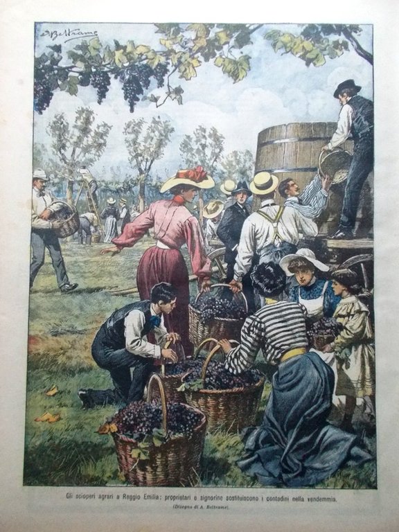 La Domenica del Corriere 22 Ottobre 1905 Prigioni Studenti Jena …