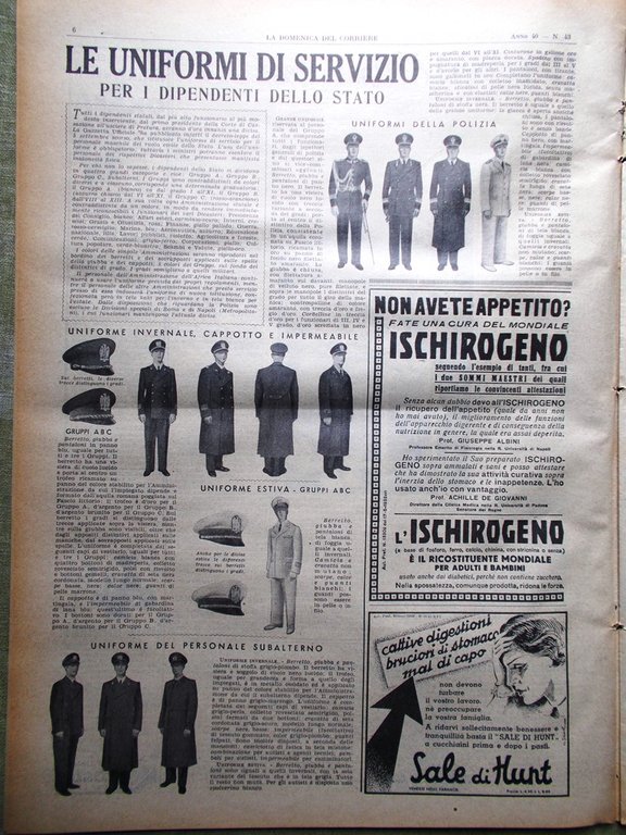 La Domenica del Corriere 22 Ottobre 1938 Missionario Meazza Saturno … | Immagine Gallery 4