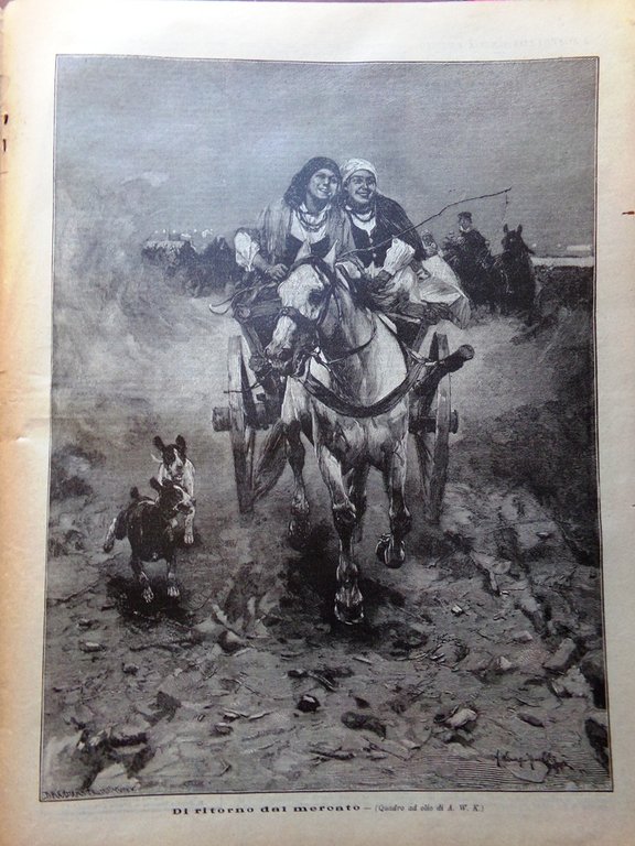 La Domenica del Corriere 22 Settembre 1901 McKinley Vicchio Mugello …