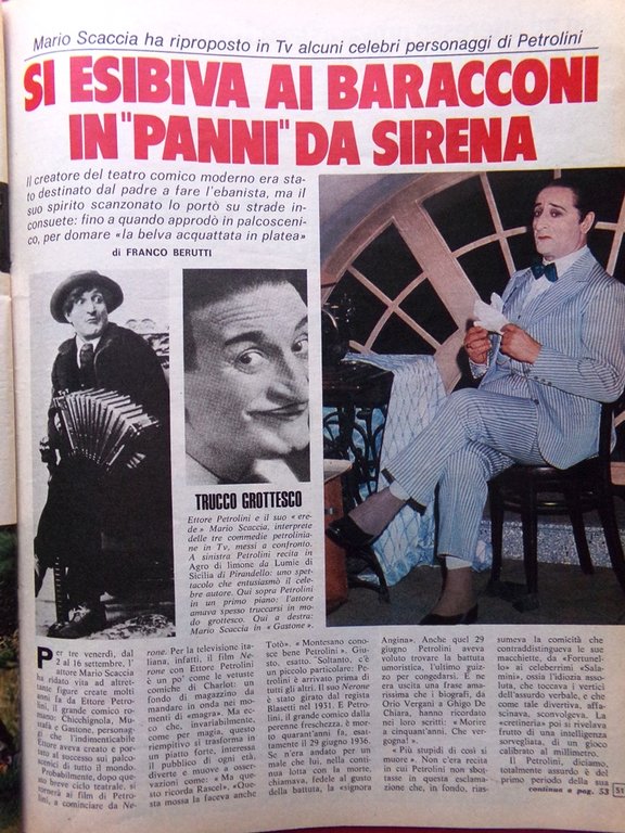 La Domenica del Corriere 22 Settembre 1977 Papa Ferrari Minguzzi … | Immagine Gallery 2