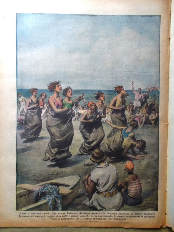 La Domenica del Corriere 23 Agosto 1936 Beccali Olimpiadi Spagna …