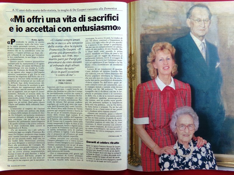 La Domenica del Corriere 23 Agosto 1986 Casiraghi Martines De …