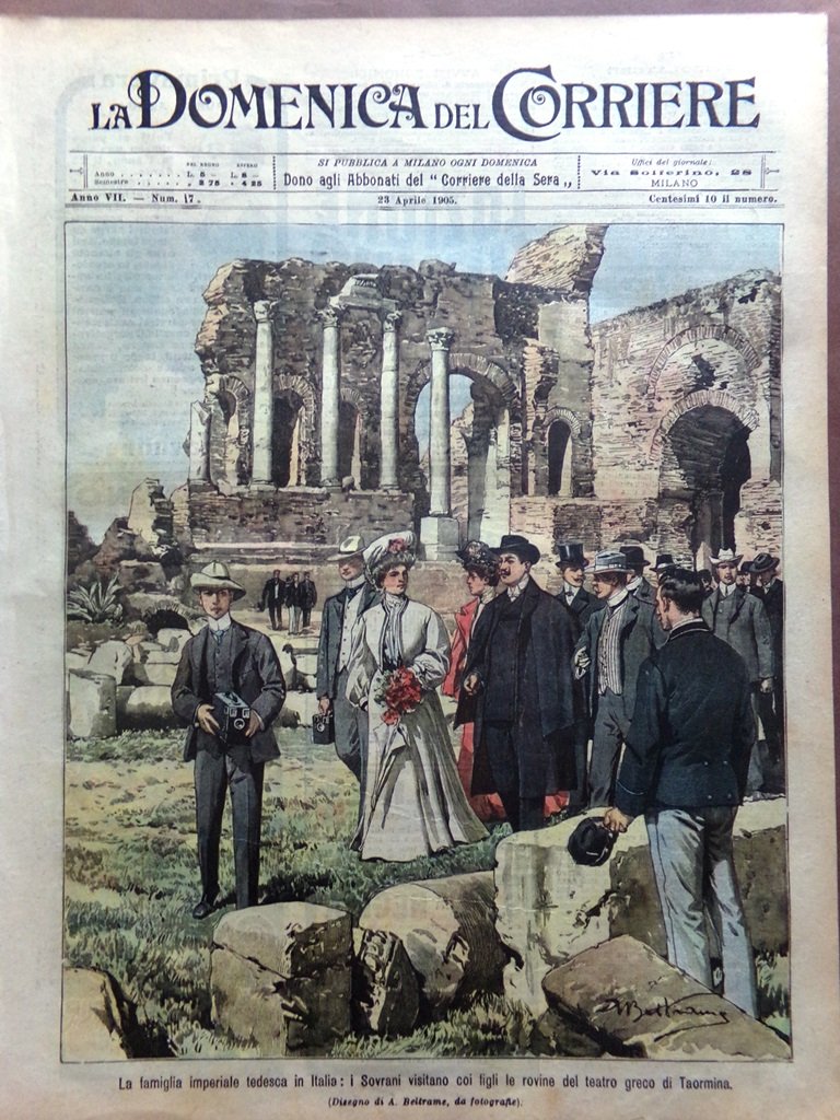 La Domenica del Corriere 23 Aprile 1905 Merry del Val …