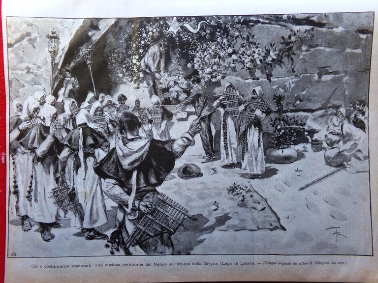 La Domenica del Corriere 23 Dicembre 1900 Isola Malta Medicina …