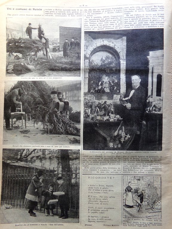 La Domenica del Corriere 23 Dicembre 1906 Marconi Roosevelt Persia … | Immagine Gallery 4