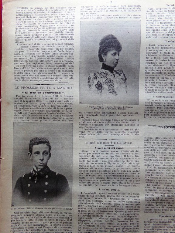 La Domenica del Corriere 23 Febbraio 1902 Brigantaggio Sicilia Carestia … | Immagine Gallery 2