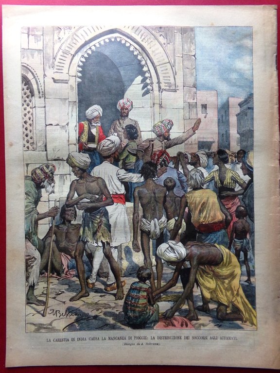 La Domenica del Corriere 23 Febbraio 1902 Brigantaggio Sicilia Carestia … | Immagine Gallery 3