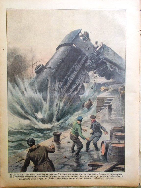 La Domenica del Corriere 23 Febbraio 1936 Africa Orientale Negus …