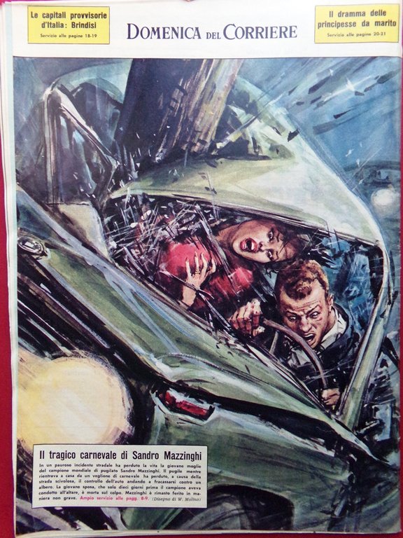 La Domenica del Corriere 23 Febbraio 1964 Modena Mazzinghi Caso … | Immagine Gallery 3