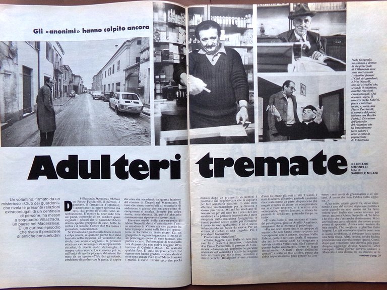 La Domenica del Corriere 23 Febbraio 1978 Magia Adulteri Pratt …