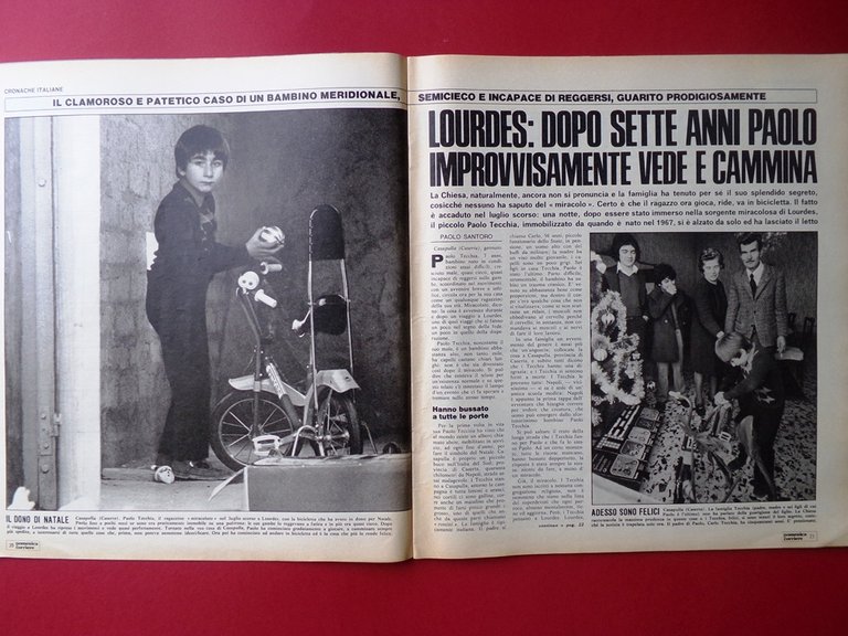 La Domenica del Corriere 23 Gennaio 1975 Montecalvo Irpino Clima …