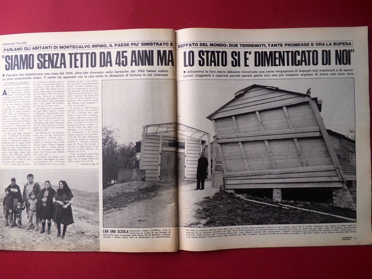 La Domenica del Corriere 23 Gennaio 1975 Montecalvo Irpino Clima …
