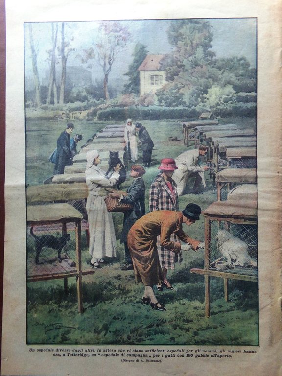 La Domenica del Corriere 23 Novembre 1924 Churchill Coppa del …