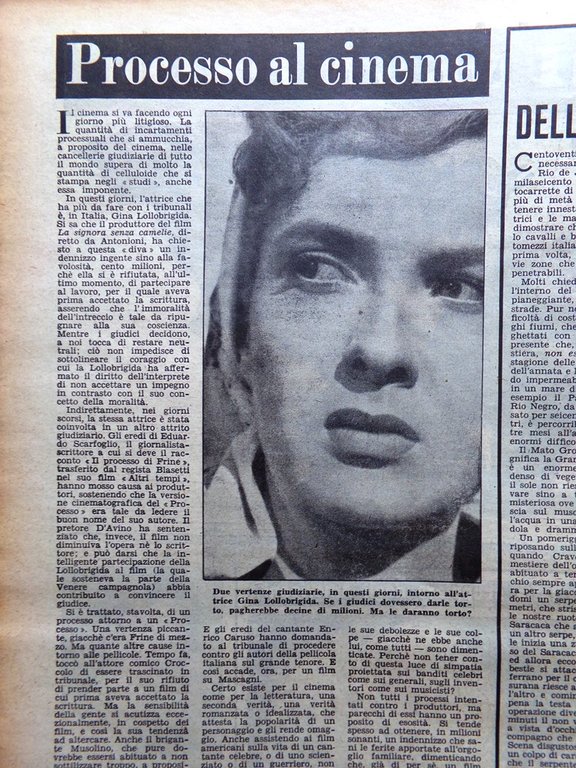 La Domenica del Corriere 23 Novembre 1952 Oriani Andrea Doria … | Immagine Gallery 2