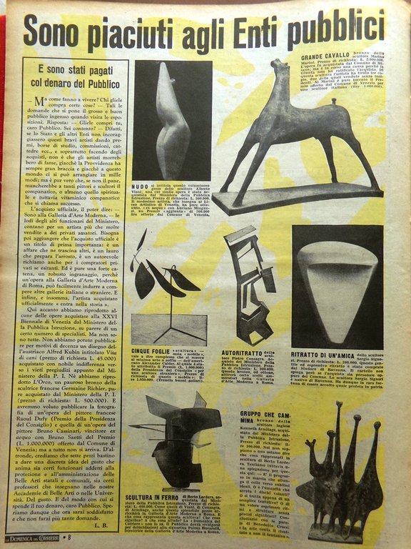 La Domenica del Corriere 23 Novembre 1952 Oriani Andrea Doria … | Immagine Gallery 4