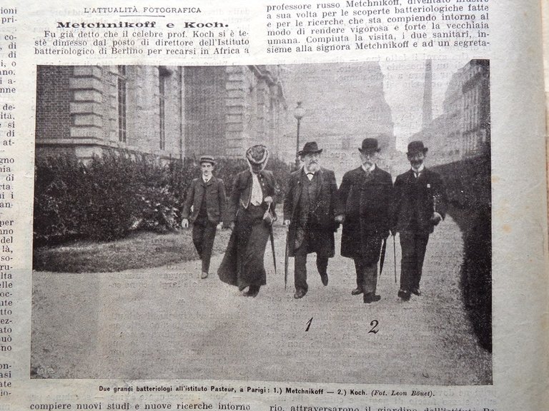 La Domenica del Corriere 23 Ottobre 1904 Caso Murri Metchnikoff …