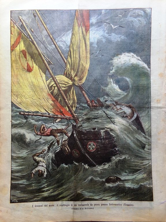 La Domenica del Corriere 23 Ottobre 1904 Caso Murri Metchnikoff …