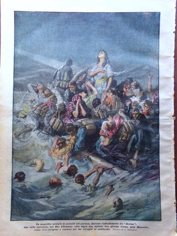 La Domenica del Corriere 23 Ottobre 1921 Re Brennero Rodi …