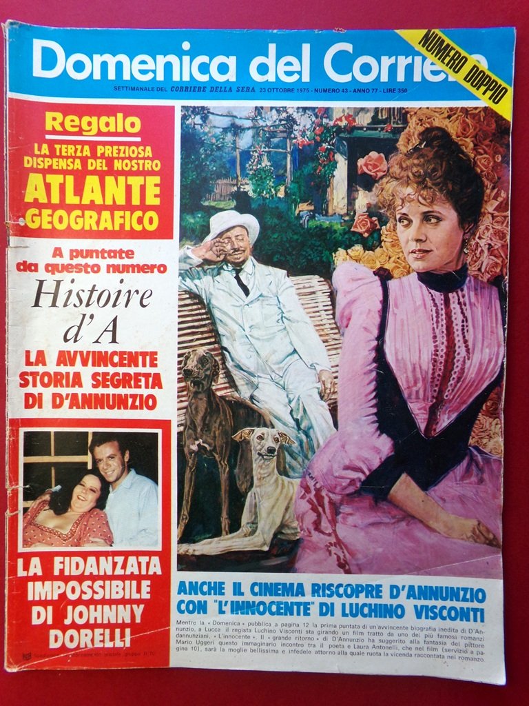 La Domenica del Corriere 23 Ottobre 1975 D'Annunzio Campionato Spartachiadi …