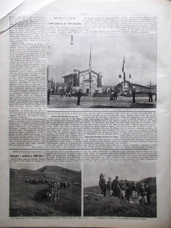 La Domenica del Corriere 23 Settembre 1906 Edoardo Papa Russia …