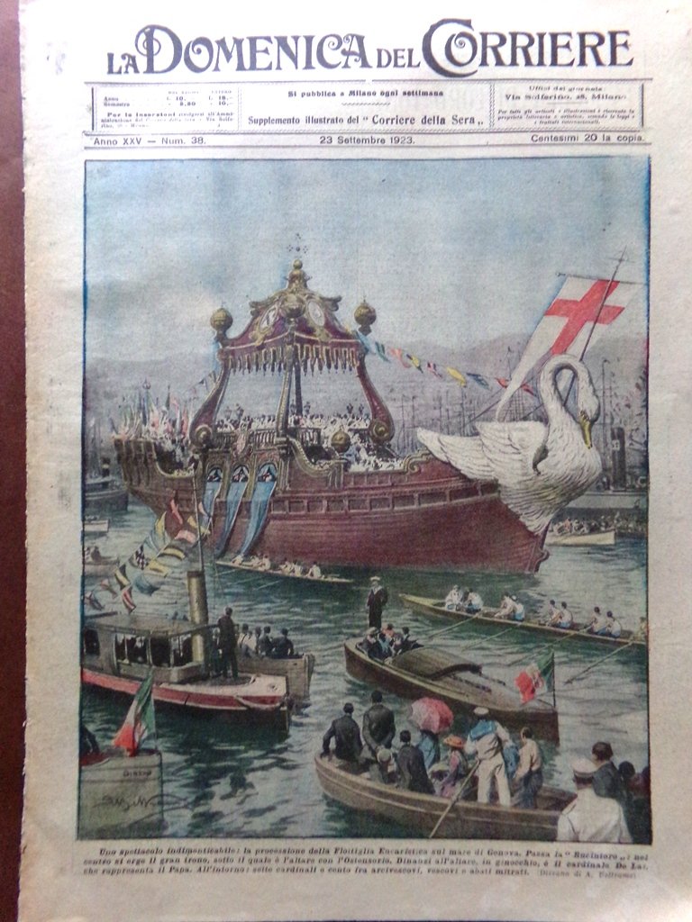 La Domenica del Corriere 23 Settembre 1923 Maya Circuito di …