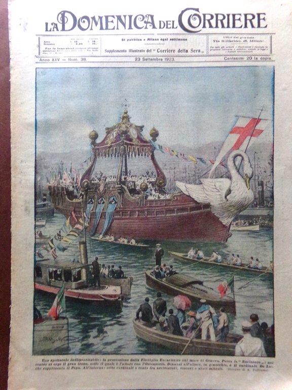 La Domenica del Corriere 23 Settembre 1923 Maya Circuito di … | Immagine Gallery 1