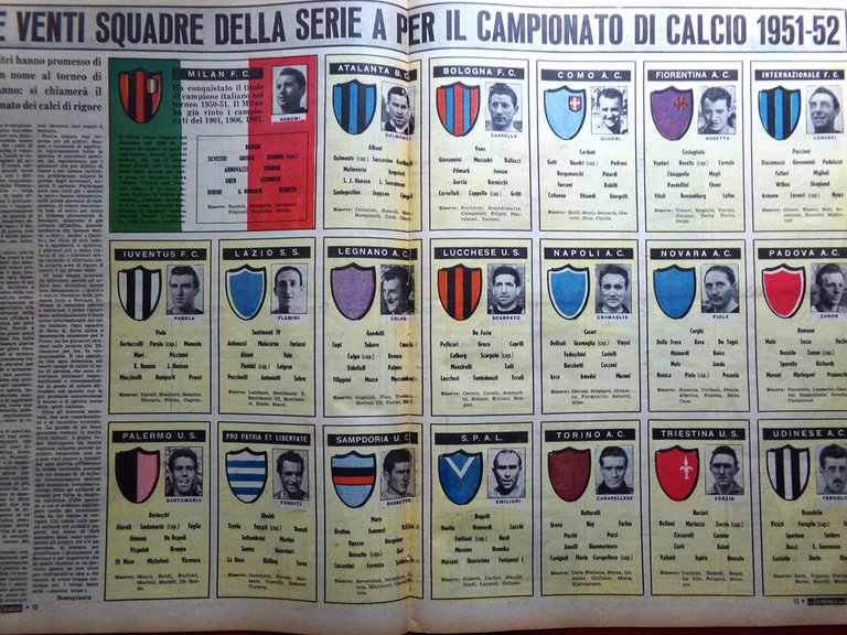 La Domenica del Corriere 23 Settembre 1951 Lorre Shaw Campionato …