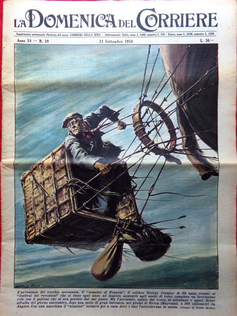 La Domenica del Corriere 23 Settembre 1956 Moss Maria Schell …