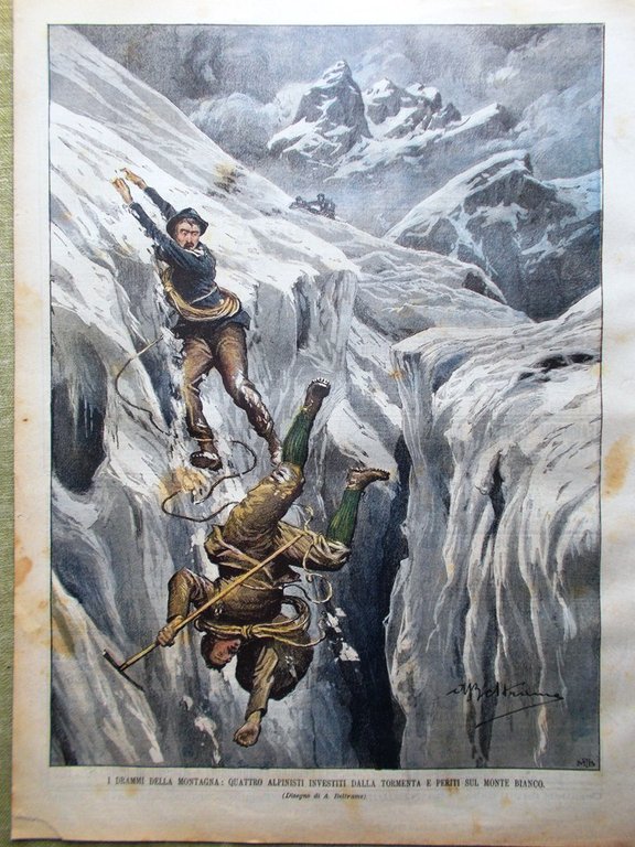 La Domenica del Corriere 24 Agosto 1902 Incognita Estate Roma …