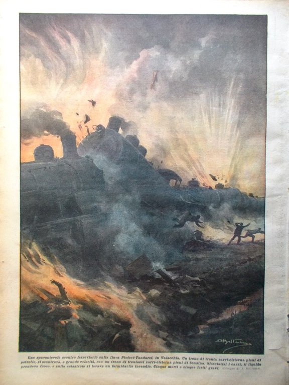 La Domenica del Corriere 24 Aprile 1927 Fiera Milano Nobile …