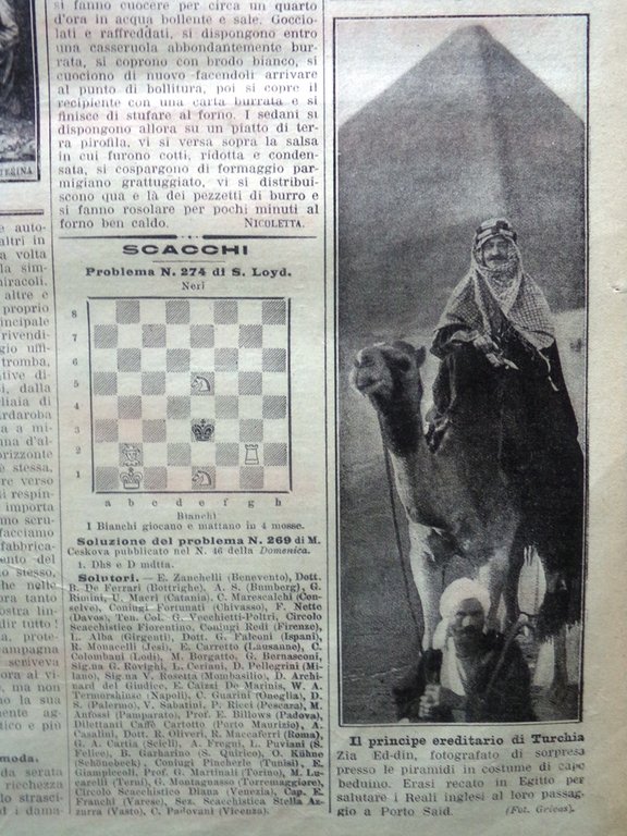 La Domenica del Corriere 24 Dicembre 1911 Conquista Tripolitania Padova …