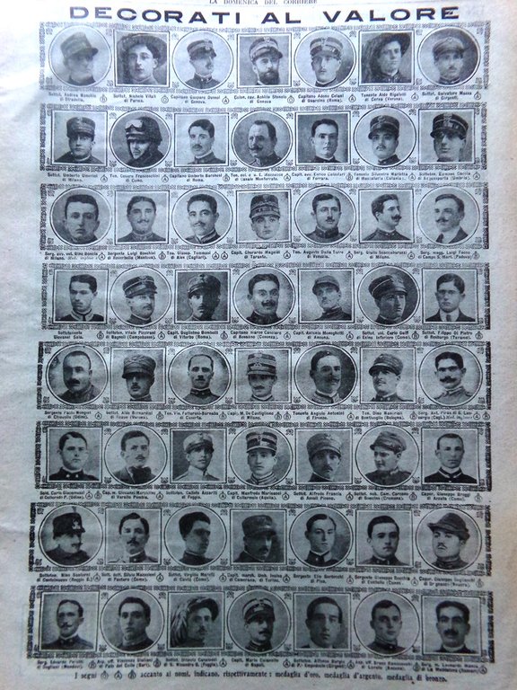 La Domenica del Corriere 24 Dicembre 1916 WW1 Messina Trincee …