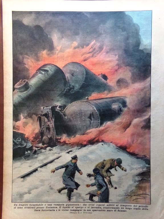 La Domenica del Corriere 24 Febbraio 1935 Gas Televisione Pio …