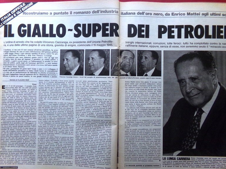 La Domenica del Corriere 24 Febbraio 1974 Monzon Mindszenty Petrolio …