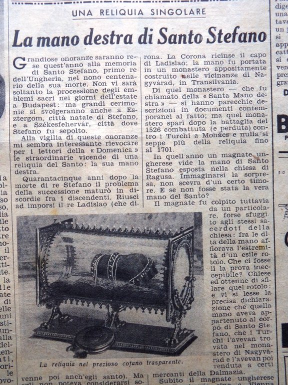 La Domenica del Corriere 24 Gennaio 1937 Goering Mano Santo … | Immagine Gallery 4