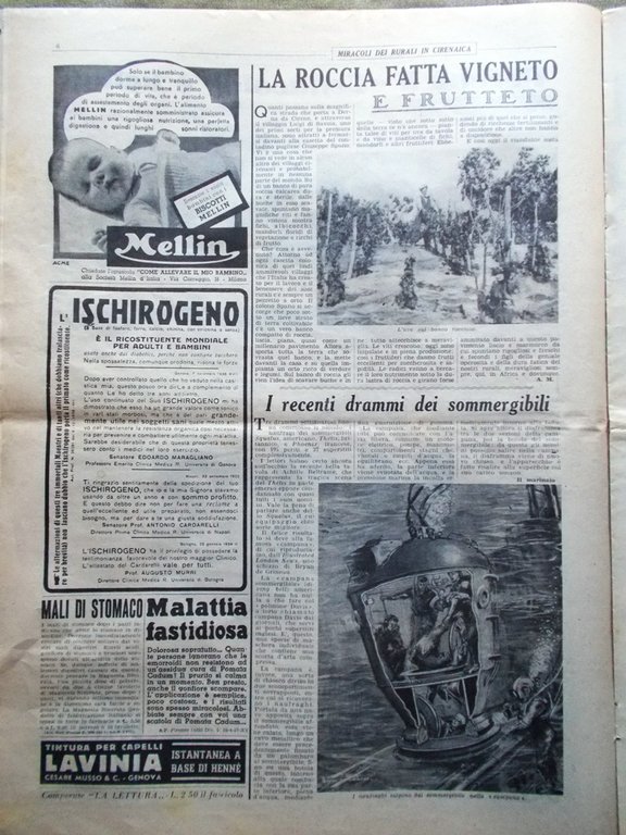 La Domenica del Corriere 24 Giugno 1939 Cenacolo Maria Savoia …