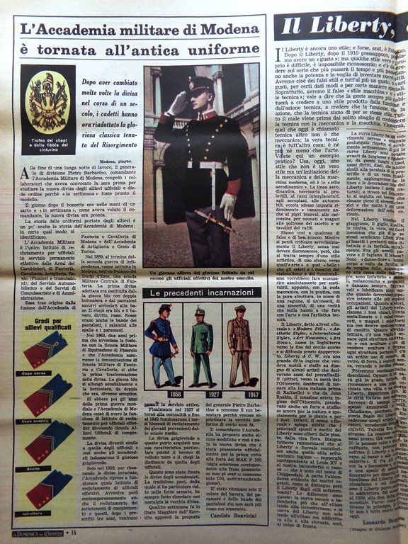 La Domenica del Corriere 24 Giugno 1956 Mozart Stalin Liberty …