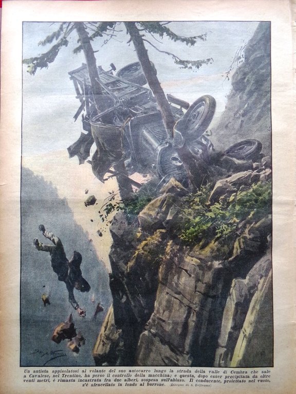 La Domenica del Corriere 24 Luglio 1932 Chaplin Lord Byron …