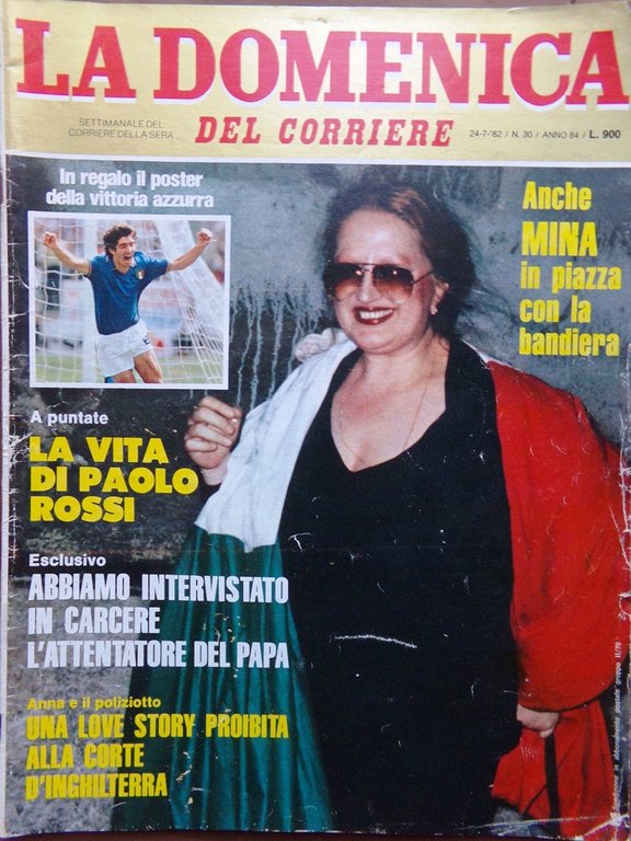 La Domenica del Corriere 24 Luglio 1982 Italia Campione Paolo … | Immagine Gallery 1