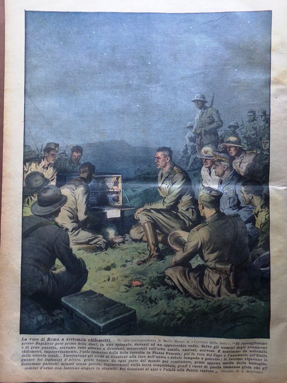 La Domenica del Corriere 24 Maggio 1936 Alfredo Binda Harrar …