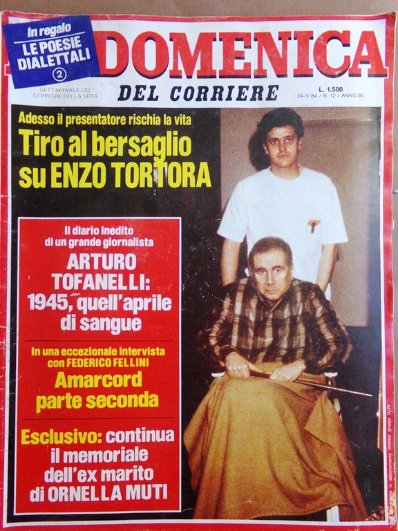 La Domenica del Corriere 24 Marzo 1984 Enzo Tortora Tofanelli … | Immagine Gallery 1