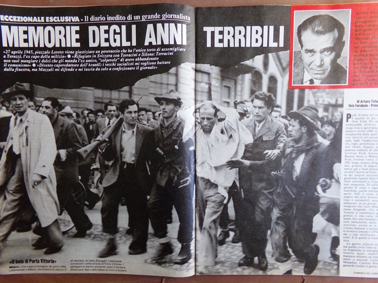 La Domenica del Corriere 24 Marzo 1984 Enzo Tortora Tofanelli …