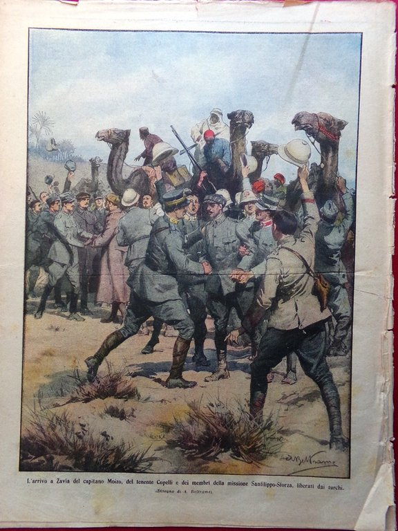 La Domenica del Corriere 24 Novembre 1912 Hauptmann Nobel Capecelatro … | Immagine Gallery 10