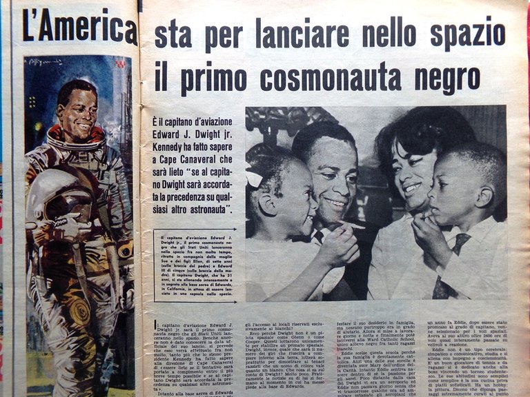 La Domenica del Corriere 24 Novembre 1963 Infarto Spazio Ribot …