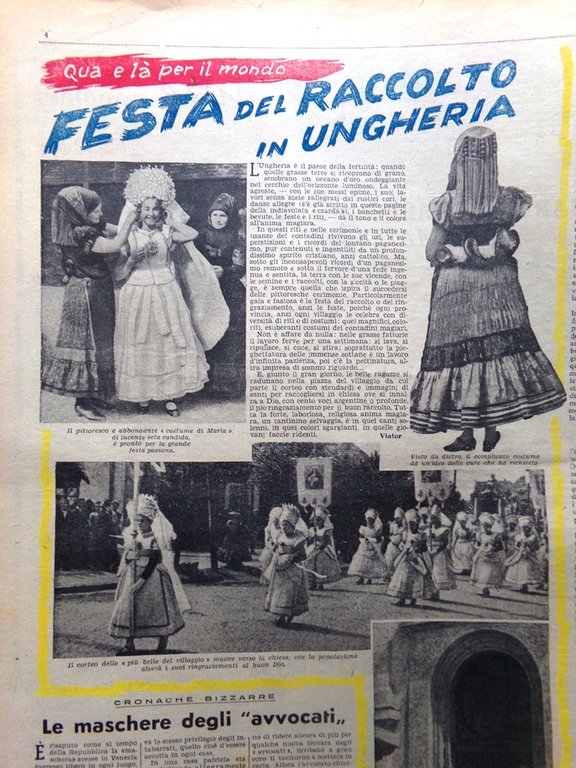 La Domenica del Corriere 24 Ottobre 1943 WW2 Cometa Iriscopia …