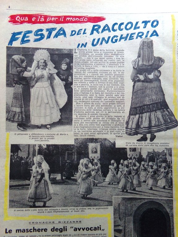 La Domenica del Corriere 24 Ottobre 1943 WW2 Cometa Iriscopia …