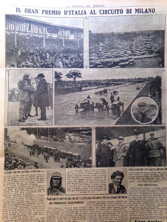 La Domenica del Corriere 24 Settembre 1922 Madonna Loreto Gersfeld …