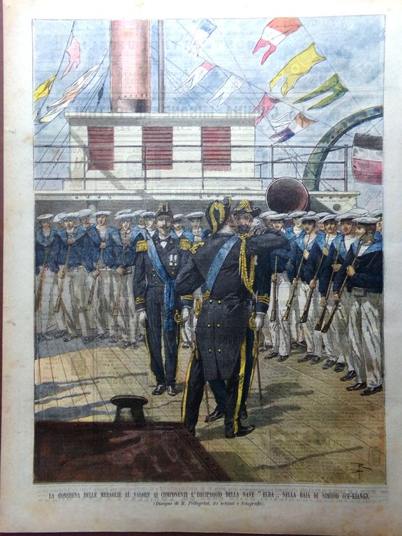 La Domenica del Corriere 25 Agosto 1901 Morte di Domenico …