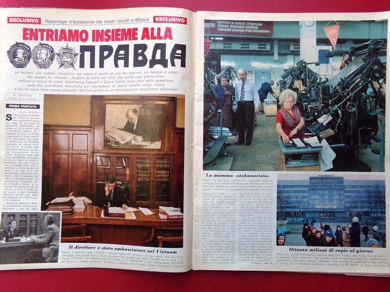 La Domenica del Corriere 25 Dicembre 1975 Pravda Sandokan Botin …