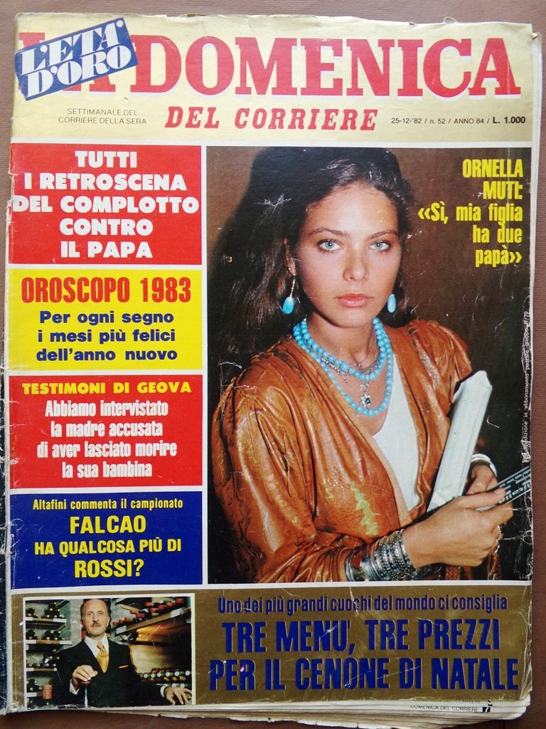 La Domenica del Corriere 25 Dicembre 1982 Falcao Hess Hitler …